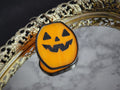 Jack-o-lantern Stained Glass Suncatcher
