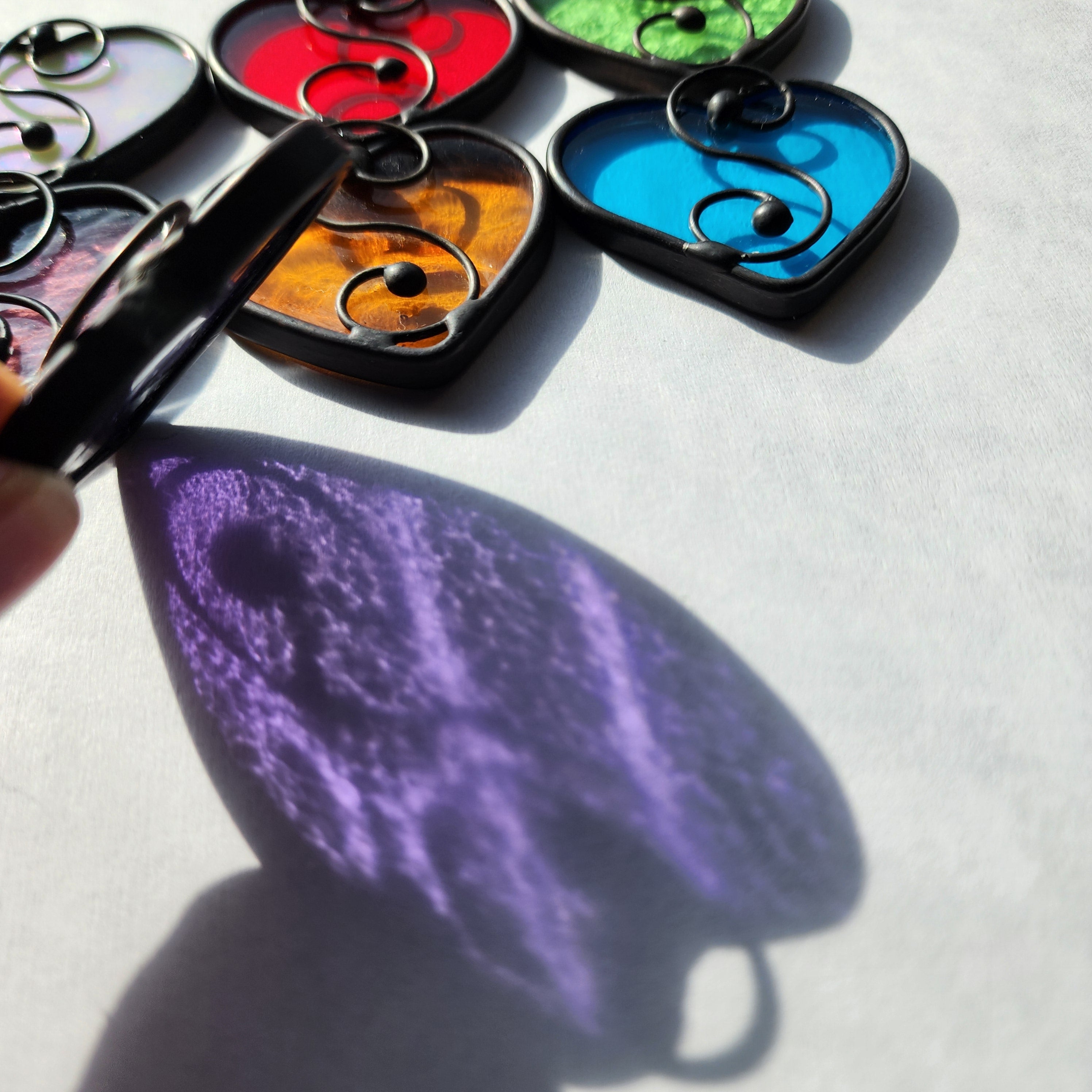 Heart Suncatcher Charm