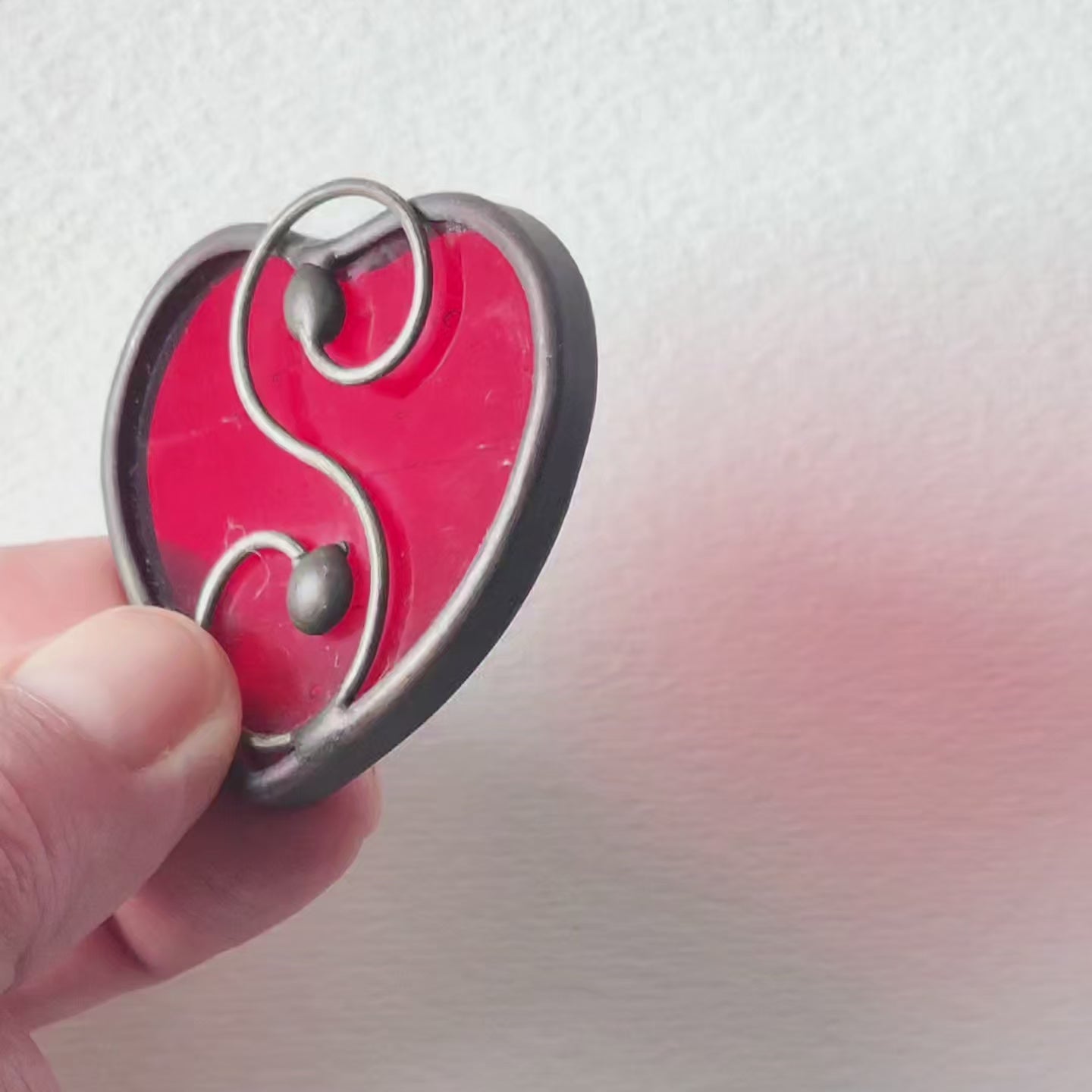 Heart Suncatcher Charm